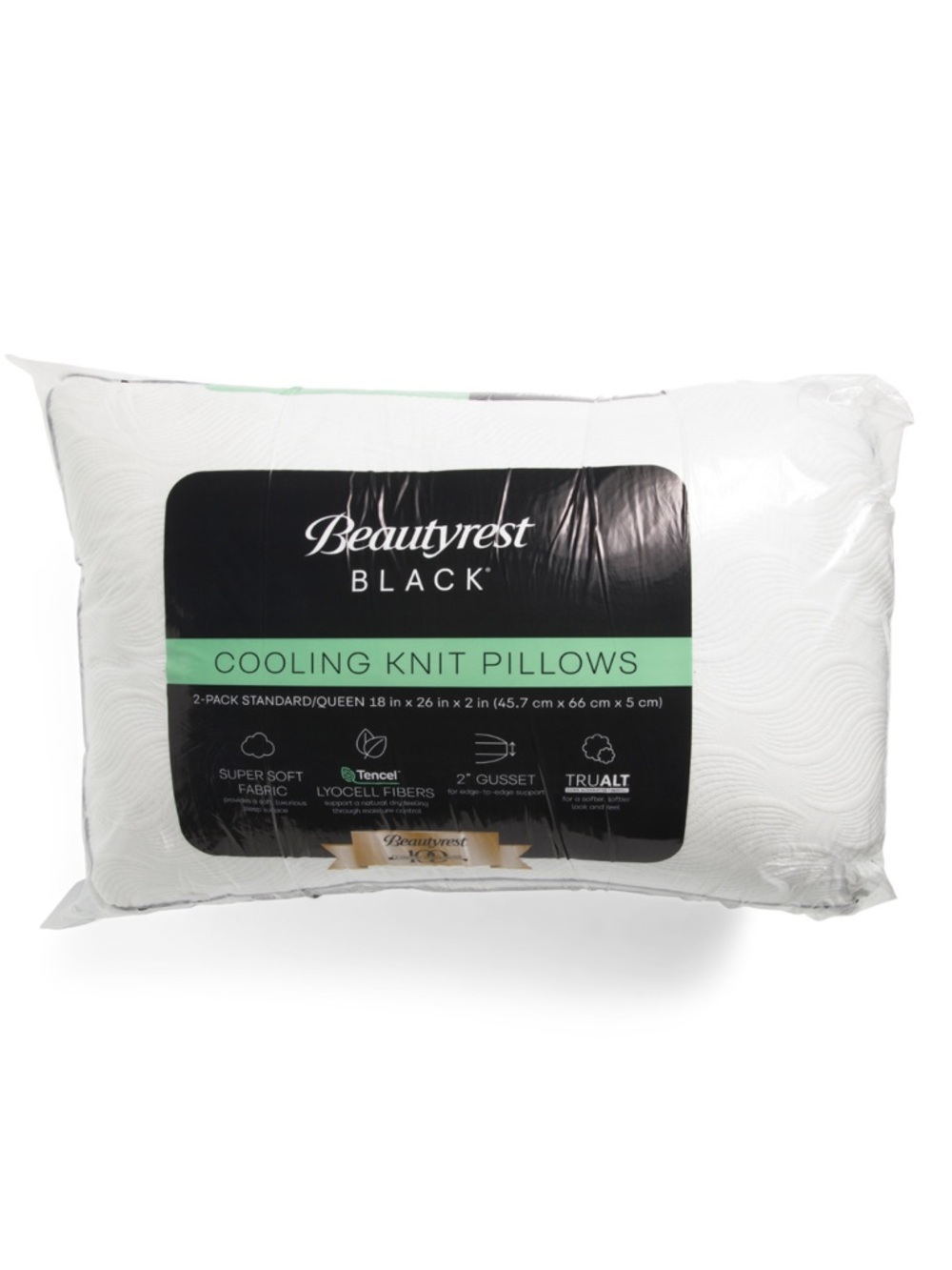 🎉LAST CHANCE🎉BEAUTYREST BLACK
2pk Luxurious CoolingKnit Down Alternative Pillows - Picture 2 of 12